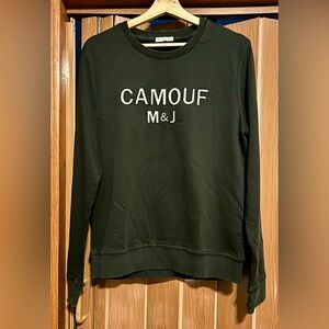 Topfeeling black Sweatshirt in black Size XL